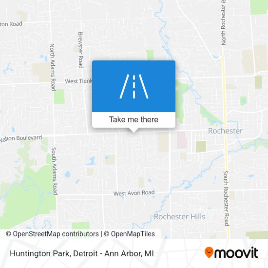 Mapa de Huntington Park