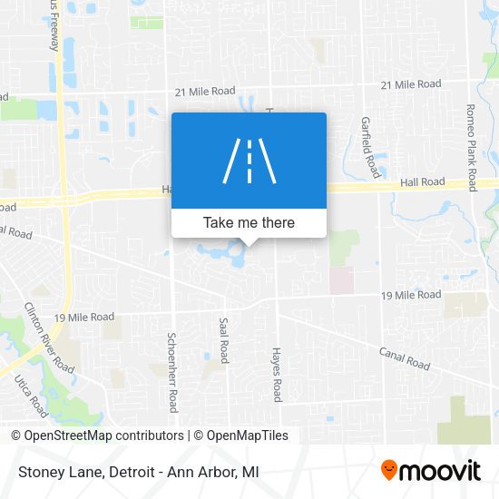 Stoney Lane map