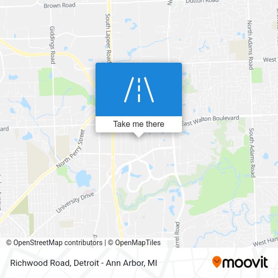 Mapa de Richwood Road