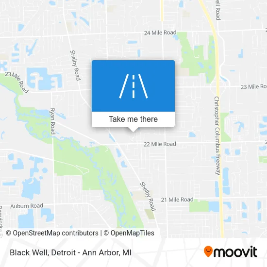 Black Well map