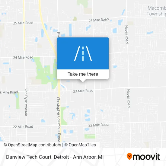 Danview Tech Court map