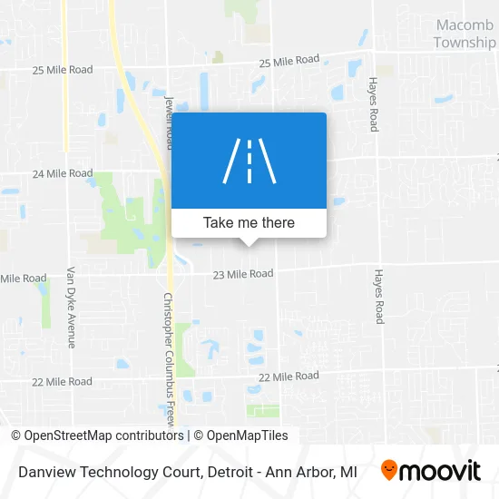 Danview Technology Court map
