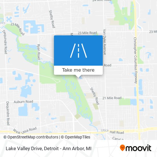 Mapa de Lake Valley Drive