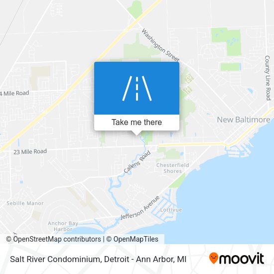Mapa de Salt River Condominium