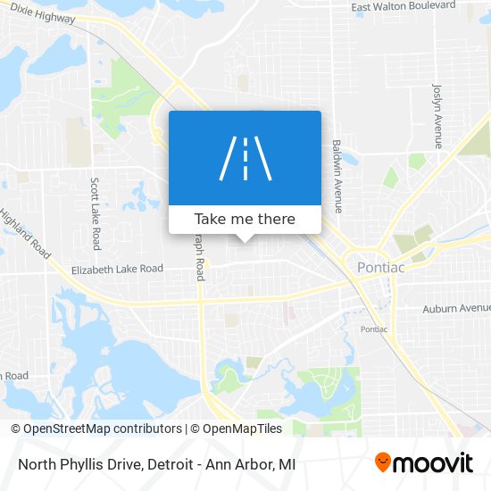 Mapa de North Phyllis Drive