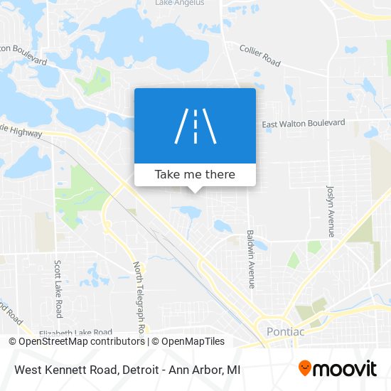 Mapa de West Kennett Road