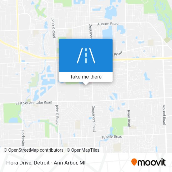 Mapa de Flora Drive