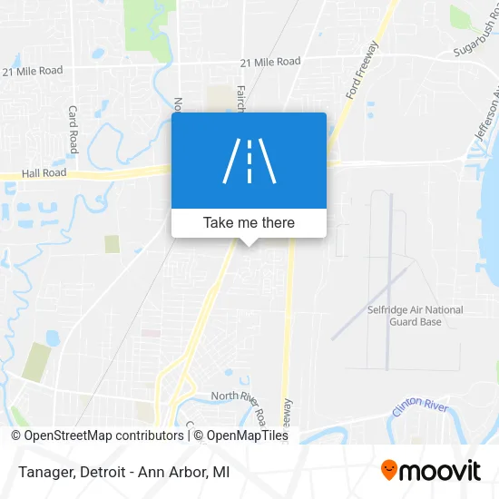 Mapa de Tanager