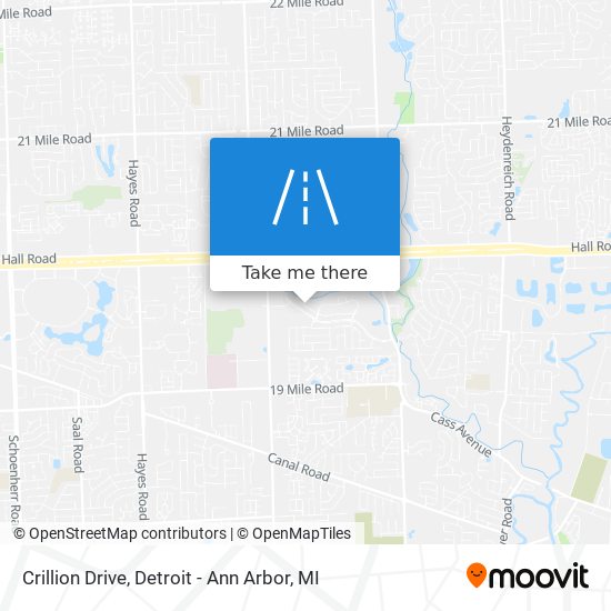 Crillion Drive map