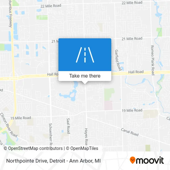 Northpointe Drive map