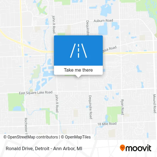 Ronald Drive map
