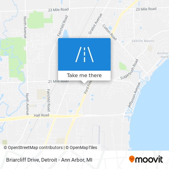 Mapa de Briarcliff Drive