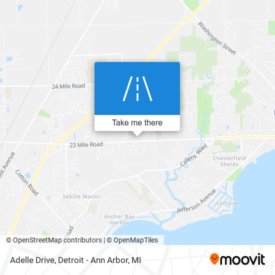 Adelle Drive map