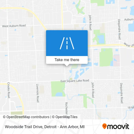 Mapa de Woodside Trail Drive