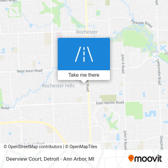 Mapa de Deerview Court