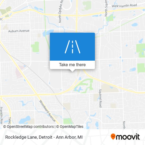 Rockledge Lane map