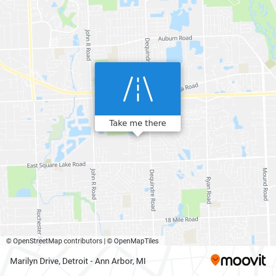 Marilyn Drive map