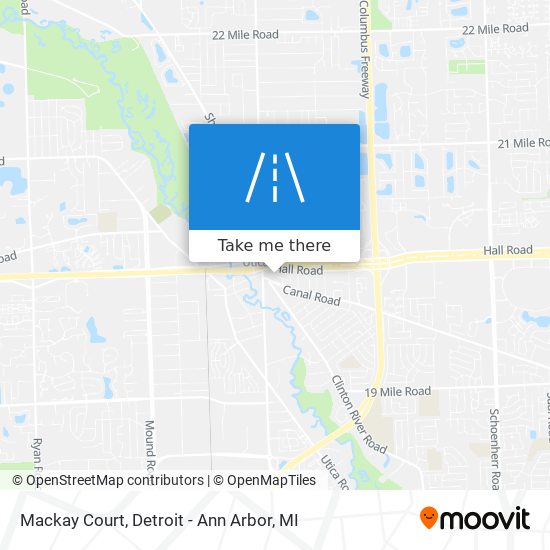 Mapa de Mackay Court