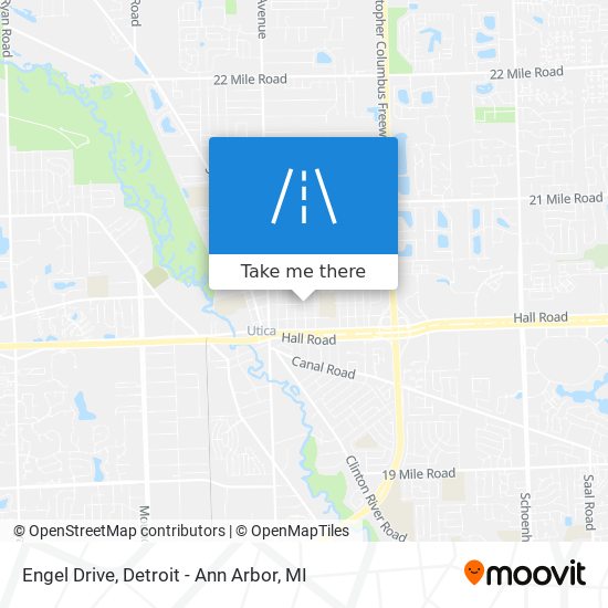 Engel Drive map