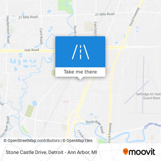 Stone Castle Drive map