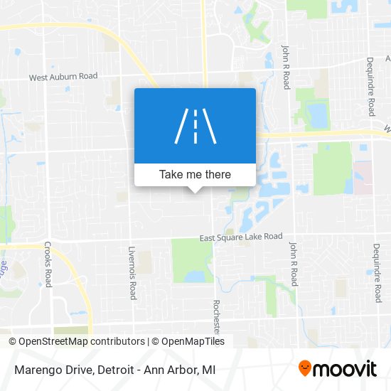 Marengo Drive map