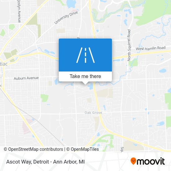 Mapa de Ascot Way
