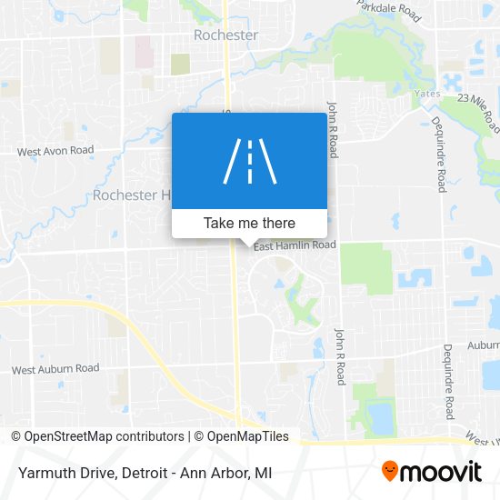 Mapa de Yarmuth Drive