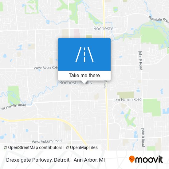Mapa de Drexelgate Parkway