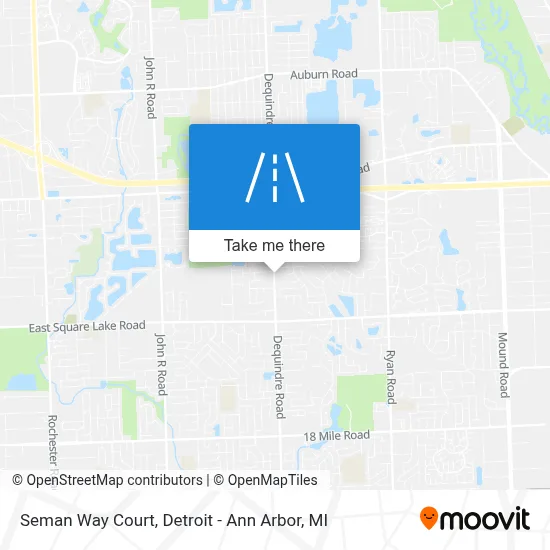 Seman Way Court map