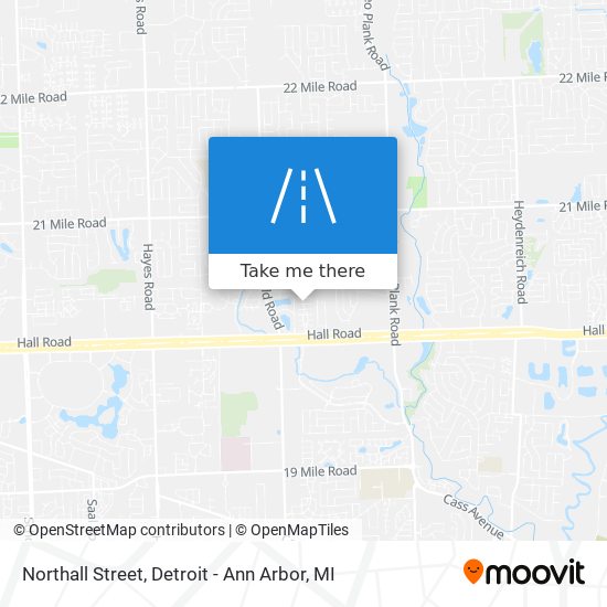 Northall Street map