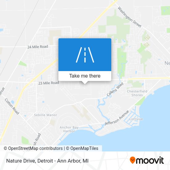 Mapa de Nature Drive