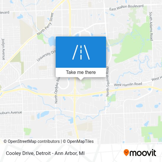 Mapa de Cooley Drive