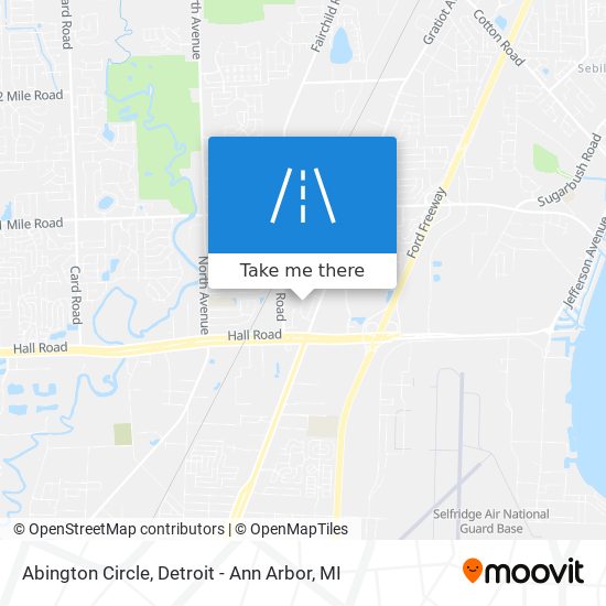 Mapa de Abington Circle