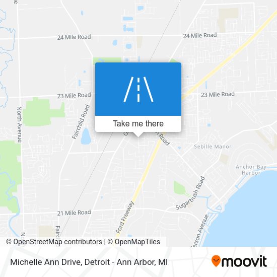 Mapa de Michelle Ann Drive