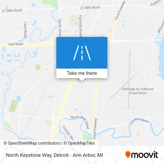 Mapa de North Keystone Way
