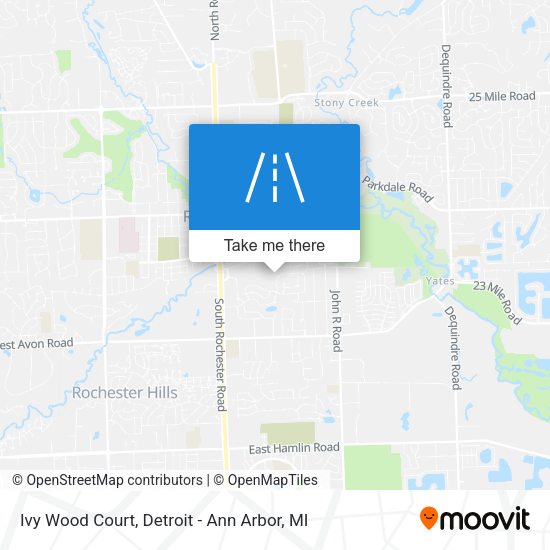Mapa de Ivy Wood Court