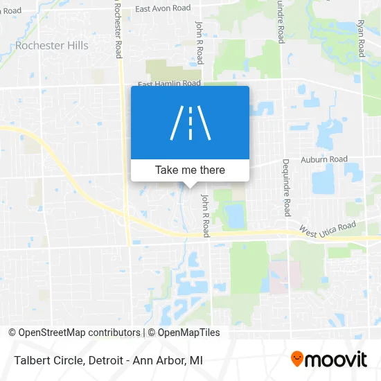 Talbert Circle map