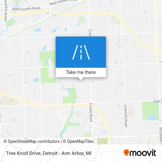 Tree Knoll Drive map
