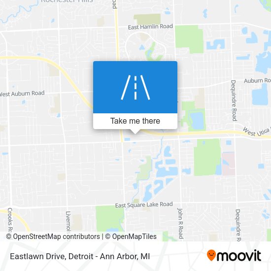 Eastlawn Drive map