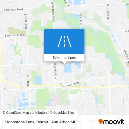Moonstone Lane map