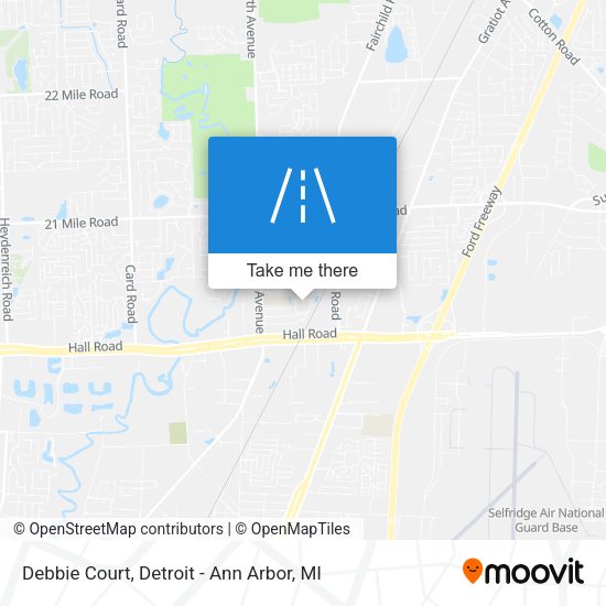 Mapa de Debbie Court