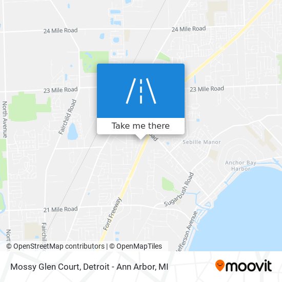 Mossy Glen Court map