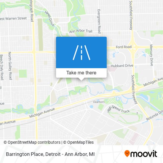 Barrington Place map