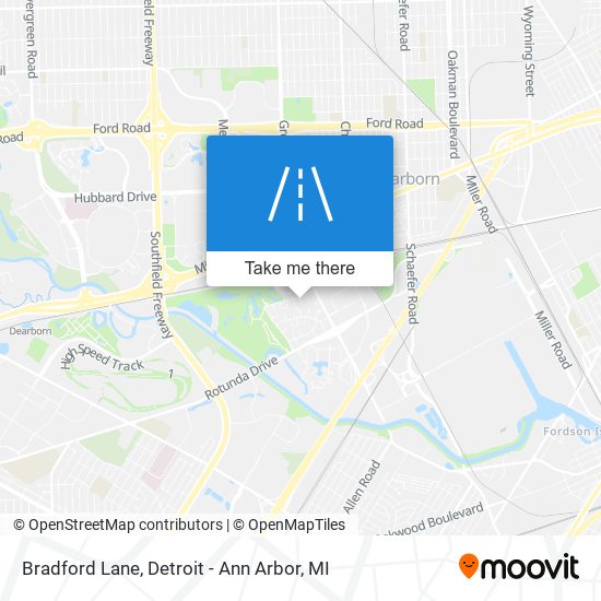 Mapa de Bradford Lane