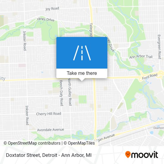 Mapa de Doxtator Street