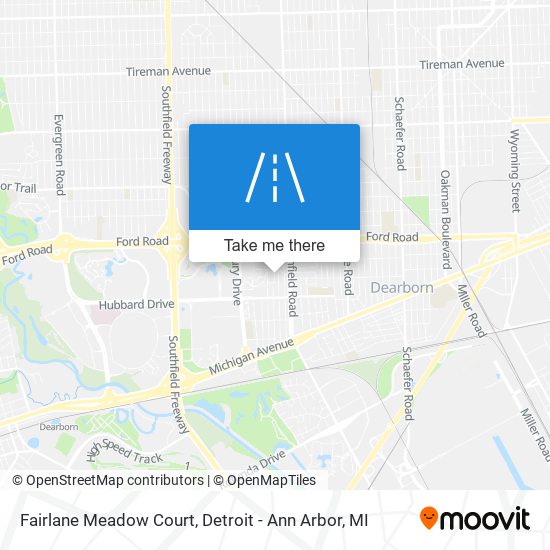 Fairlane Meadow Court map