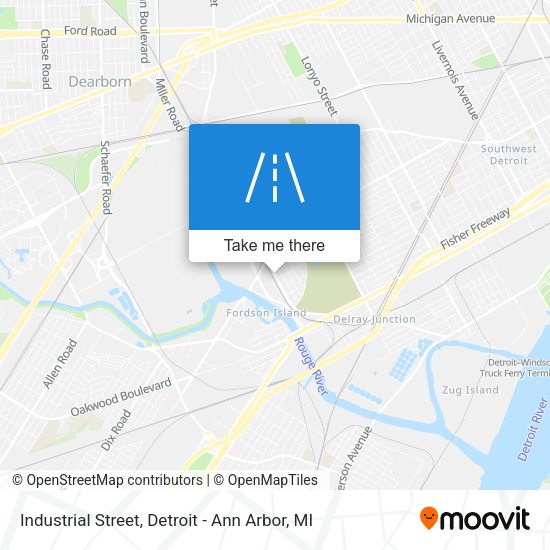Mapa de Industrial Street