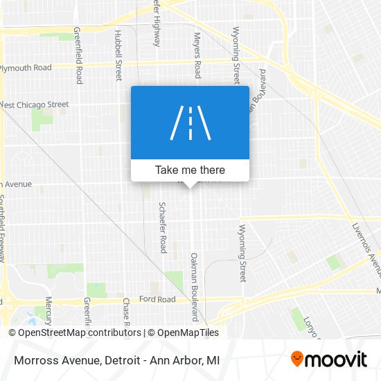 Morross Avenue map