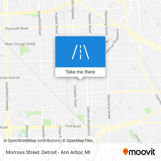 Morross Street map