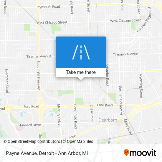 Payne Avenue map